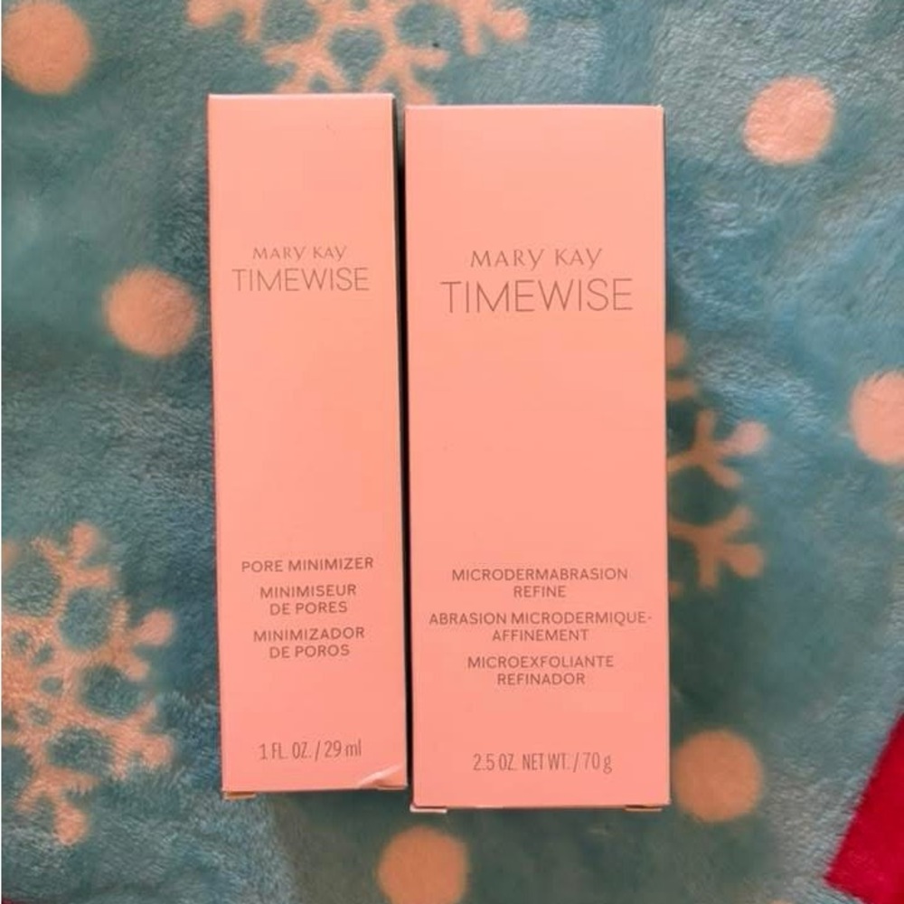 Mary Kay Timewise Pore Minimizer & Microdermabrasion Set - Pink